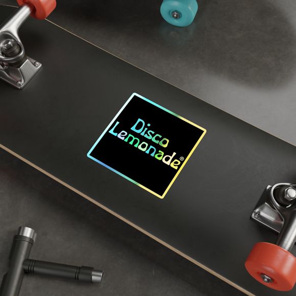 Disco Lemonade, Holographic, Stickers, Skateboard, Decal, DiscoLemonade,DiscoLem - Picture 9 of 10